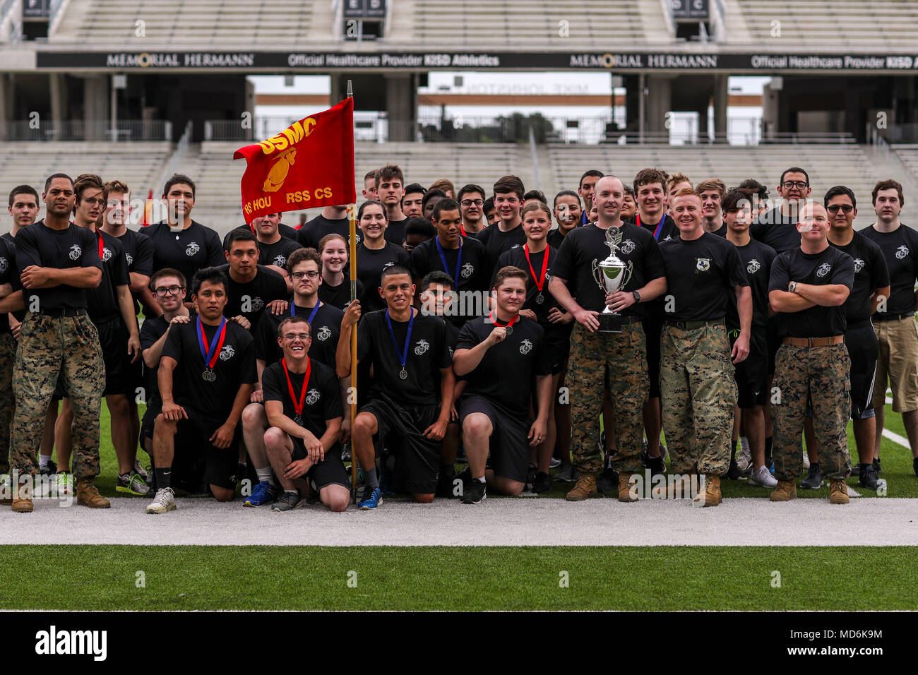 Usmc Pool Function U.S. Marines and poolees with Recruiting Station Houston, conduct an ...