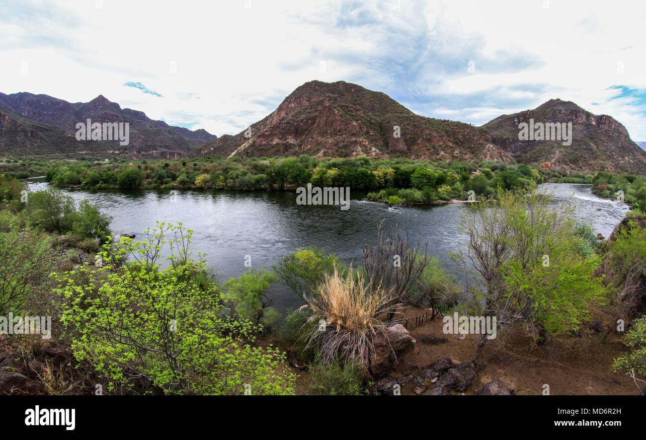 Rio Yaqui, located in the municipality of Soyopa., Sonora, Mexico ...