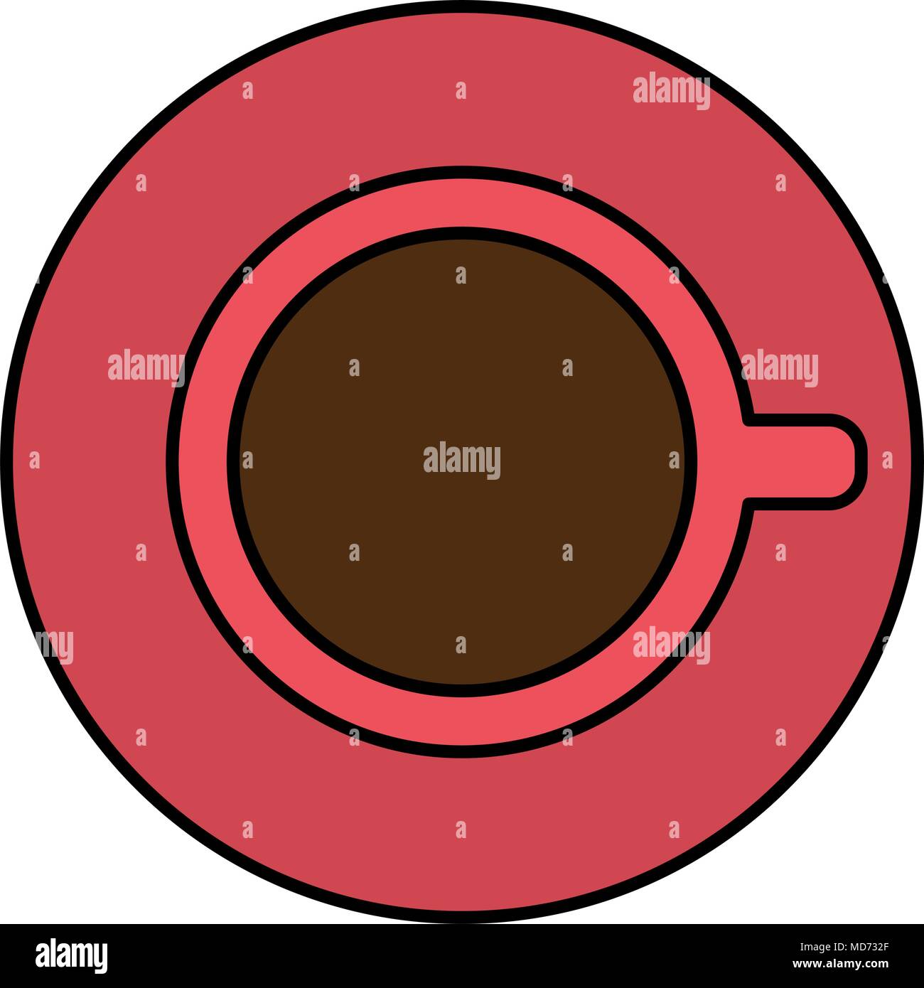 coffee cup isolated icon Stock Vector Image & Art - Alamy
