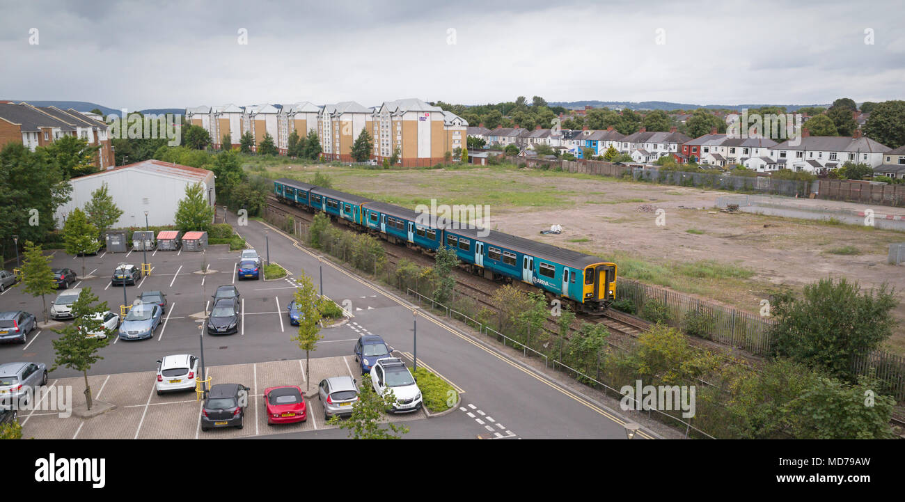 Cardiff central car park hi-res stock photography and images - Alamy