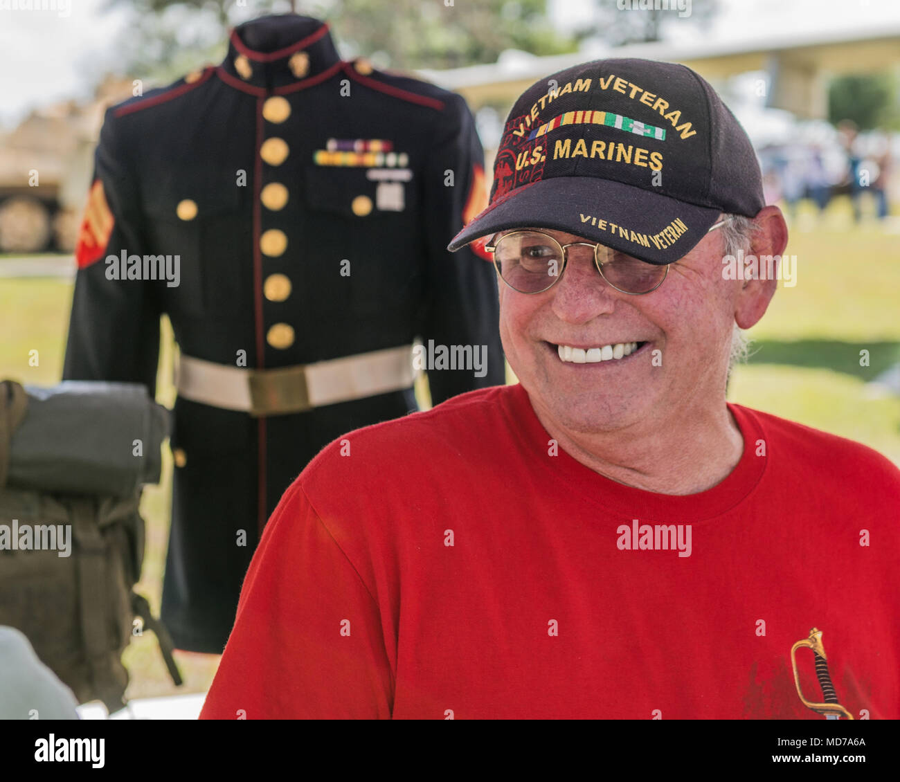 Vietnam Veterans gathered at Camp Blanding Joint Training Center for