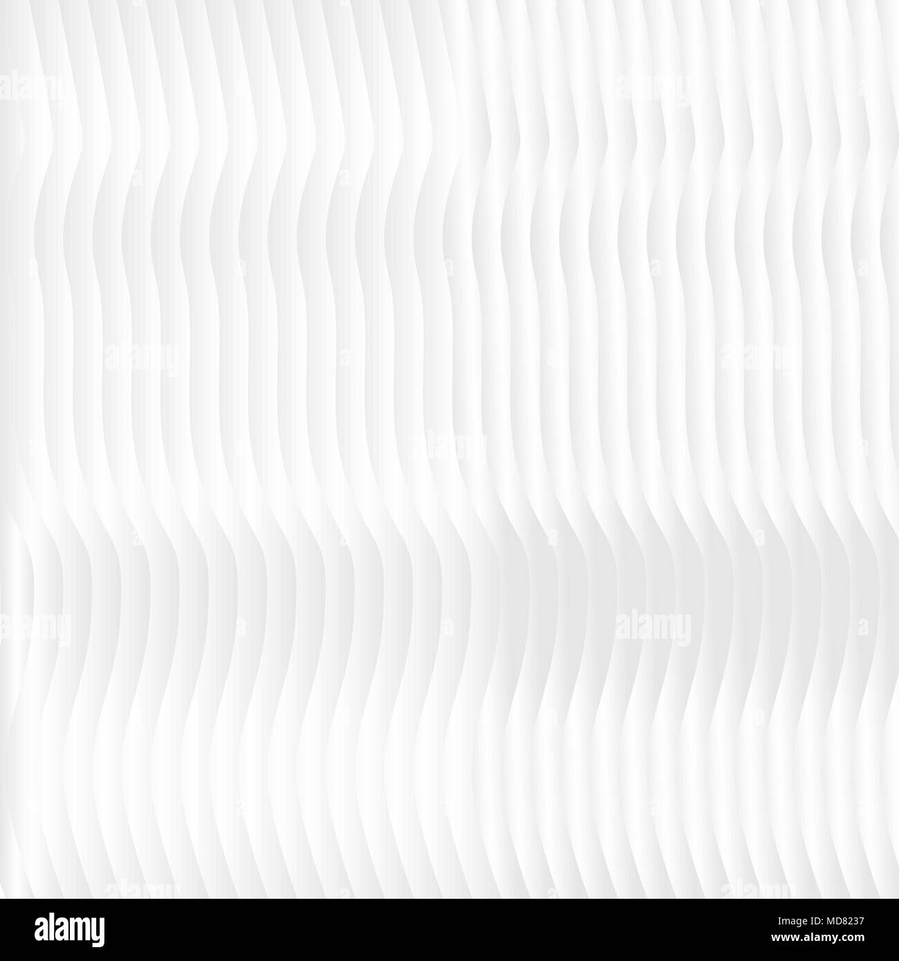 Abstract pattern of gradient black and white stripes, wavy and