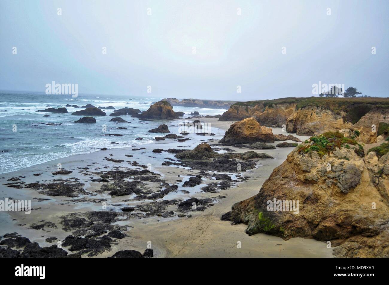 Glass Beach, Fort Bragg Stock Photo Alamy
