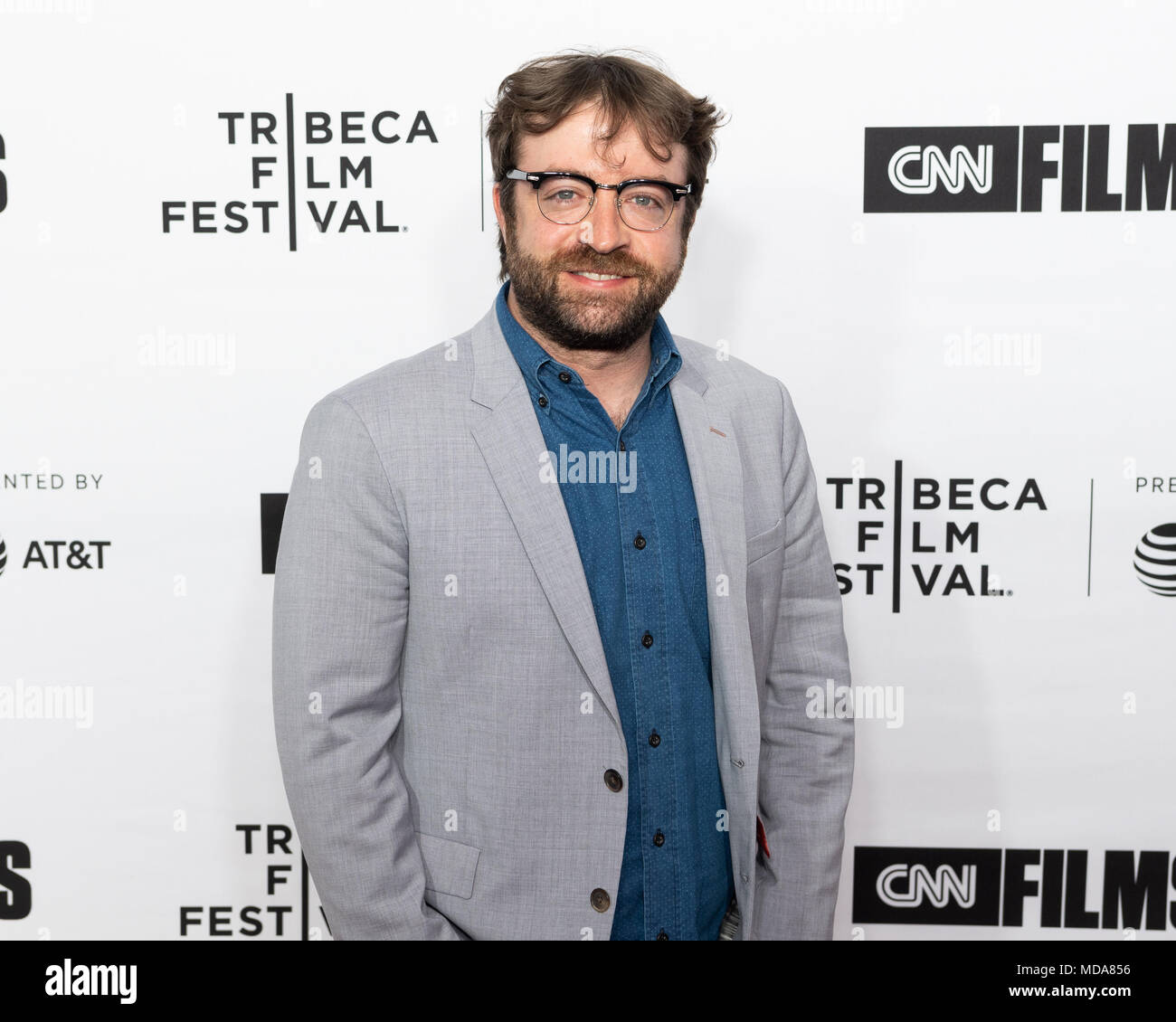 New York, USA. 18th Apr, 2018. Derek Waters at the Tribeca Film ...