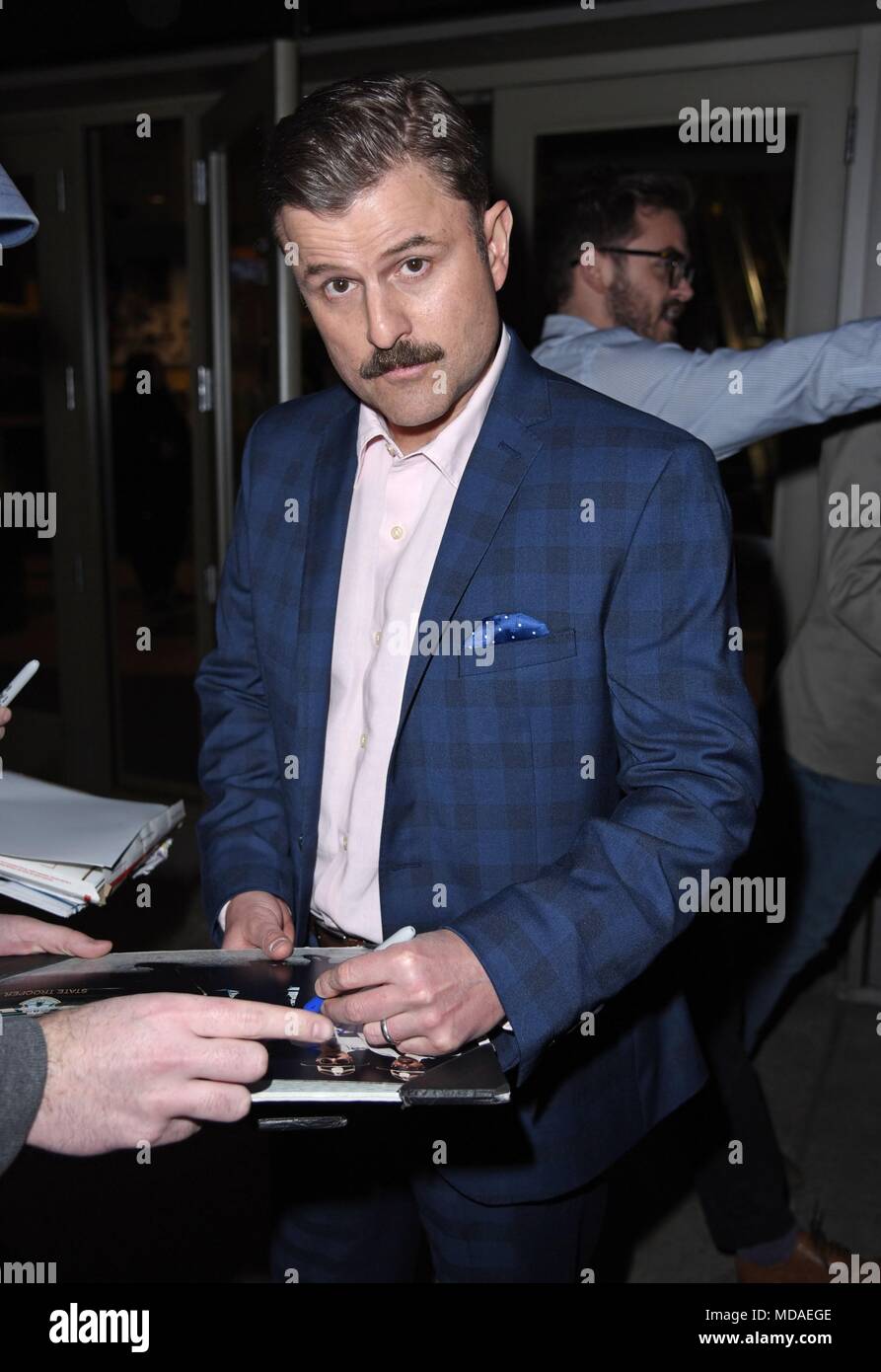 New York, NY, USA. 18th Apr, 2018. Steve Lemme, seen at Regal Union