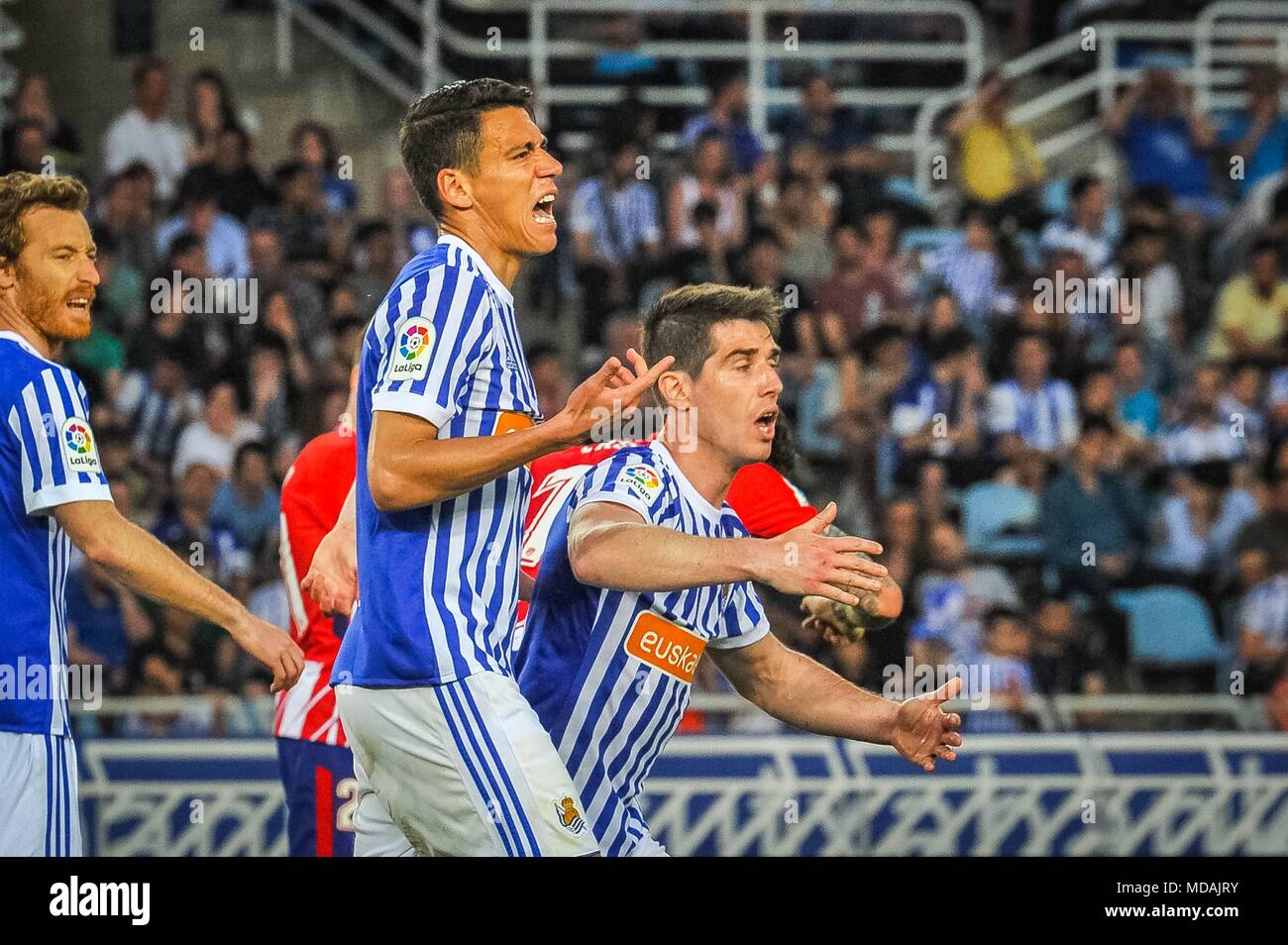 Football Soccer Real Sociedad Atletico Stock Photos & Footba