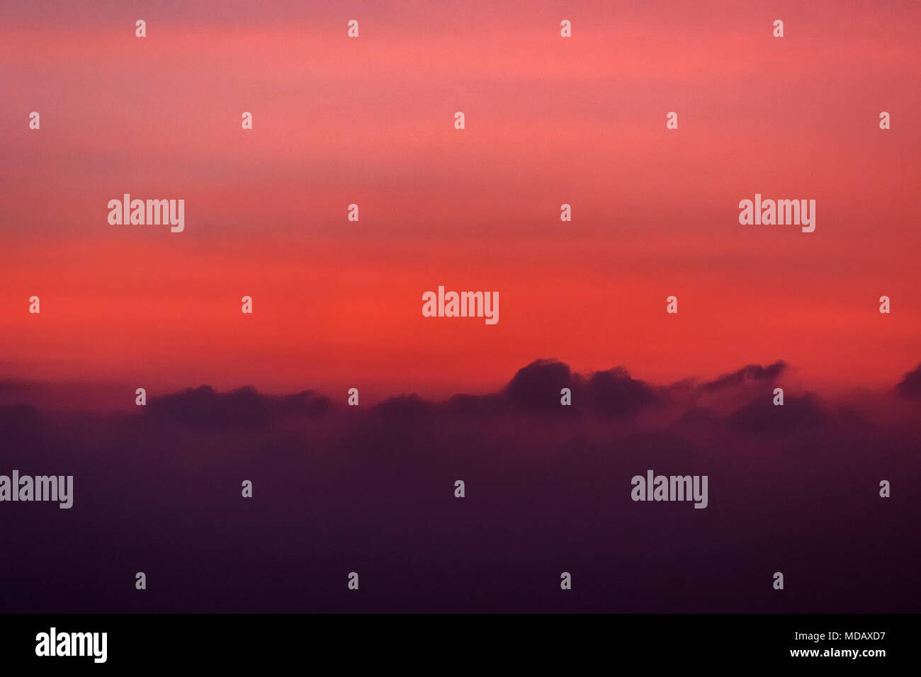 Purple and orange sunset sky background. Beautiful sky Stock Photo - Alamy
