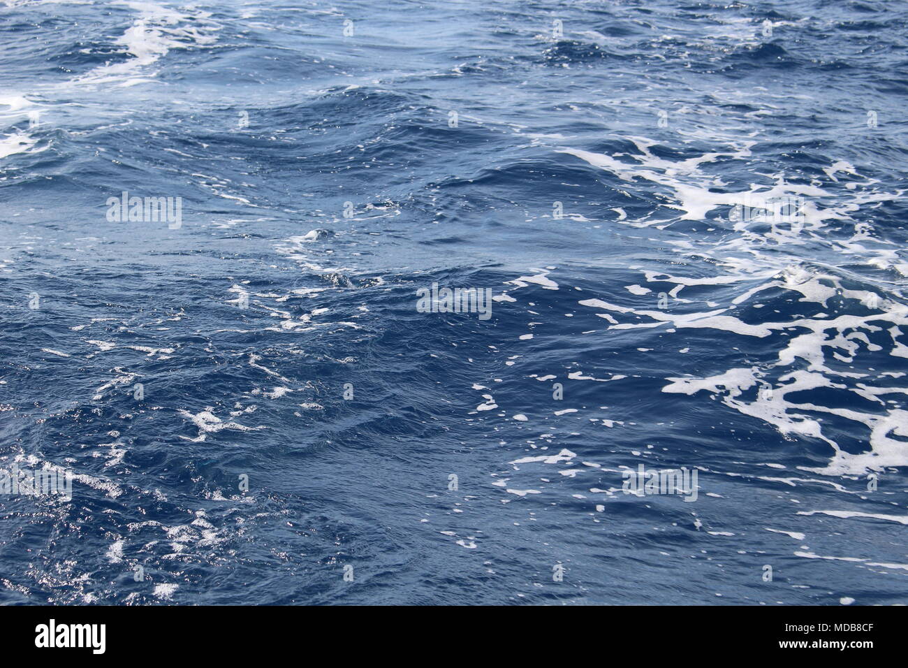 Blue ocean water Stock Photo - Alamy