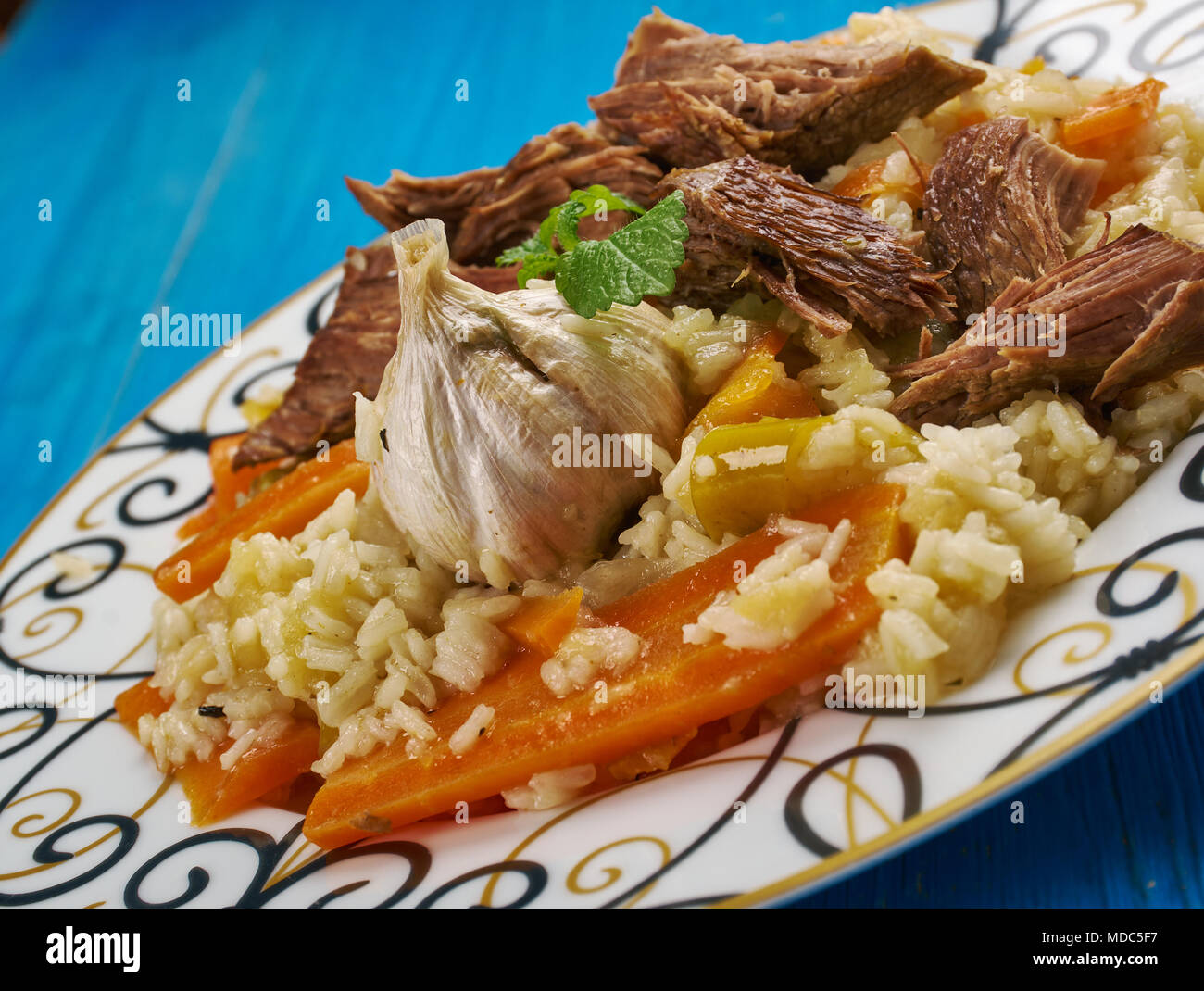 Khorezm Plov ancient recipe of Uzbek pilaf, Central Asian cuisine