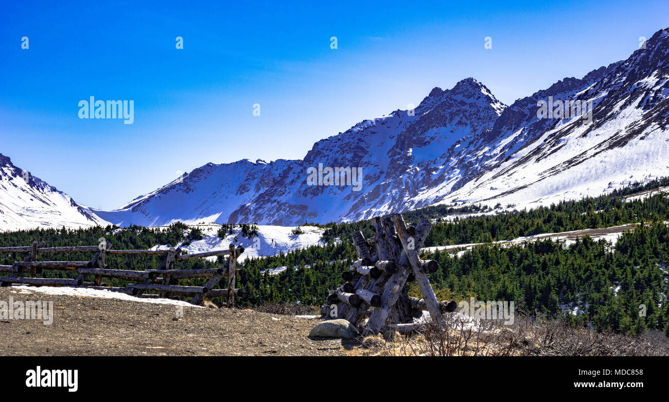 Flat Top Mountain, Alaska Stock Photo