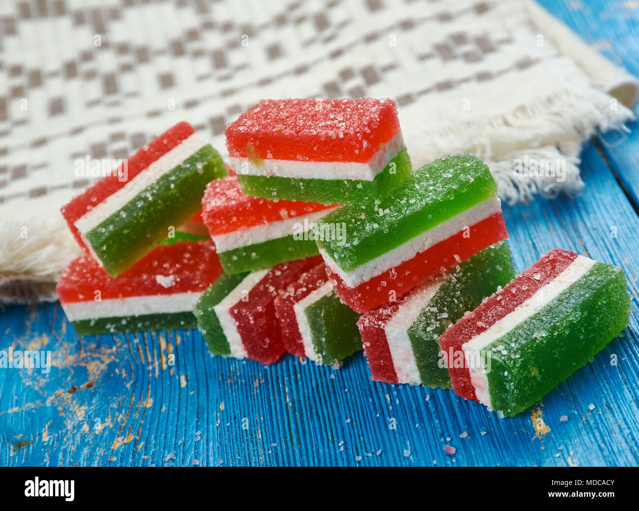 Natural marmalade from agaragar with berries Stock Photo Alamy