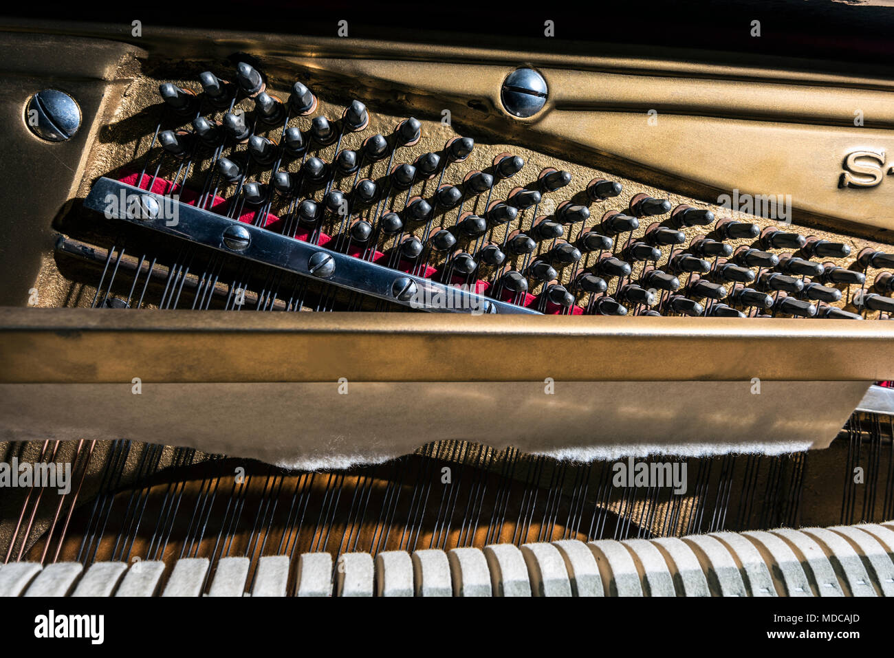 Harpsichord Mechanism High Resolution Stock Photography and Images Alamy