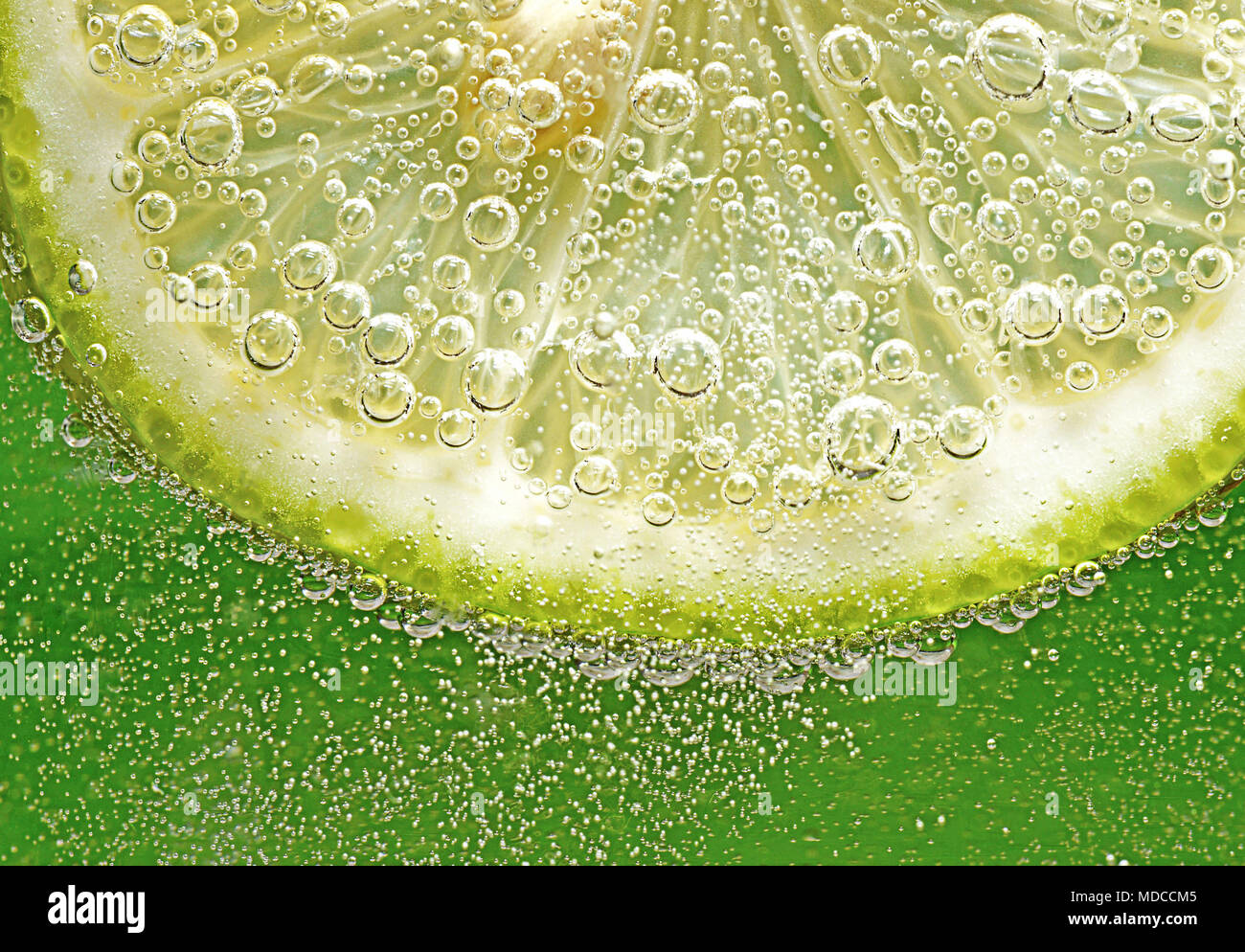 Effervescent Lime - Active Stock Photo