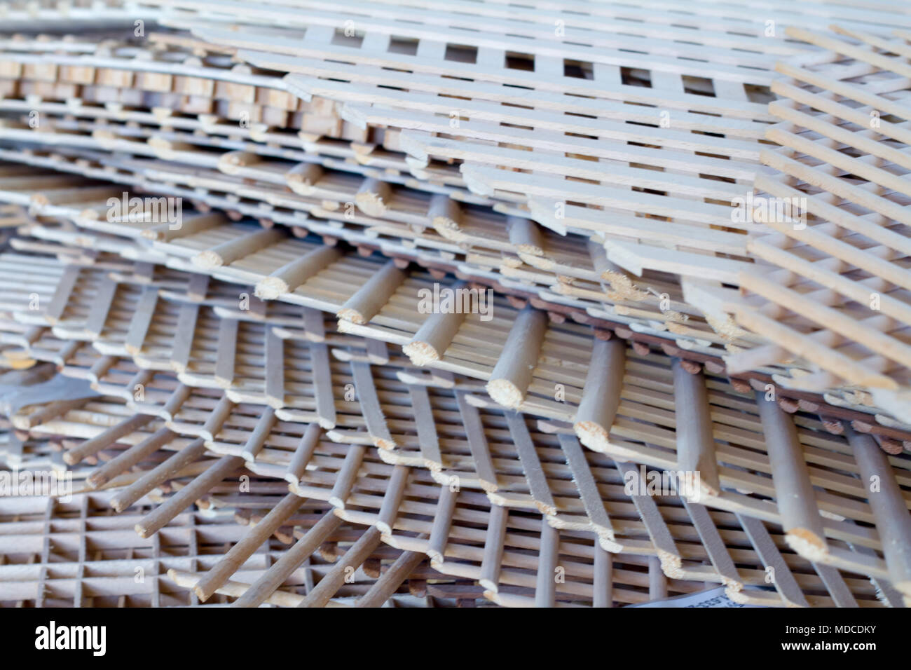 Rattan Furniture Fittings Furniture Production Stock Photos