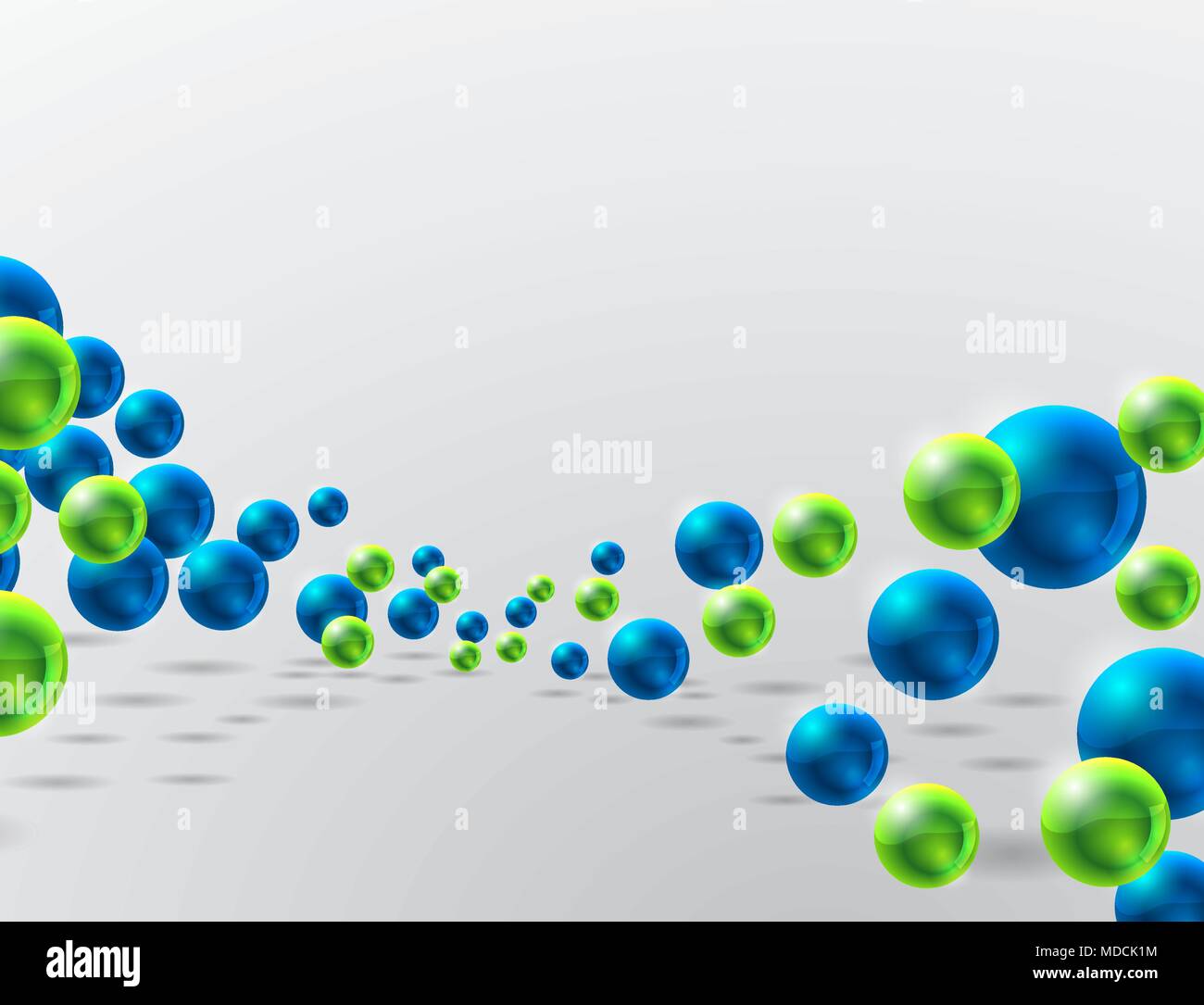 abstract background with spheres Stock Vector Image & Art - Alamy