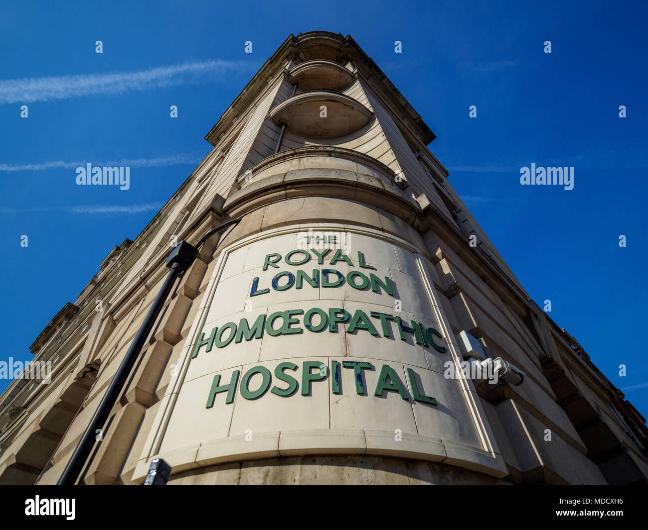 Royal London Hospital for Integrated Medicine (RLHIM) formerly known as the Royal London Homeopathic Hospital Stock Photo