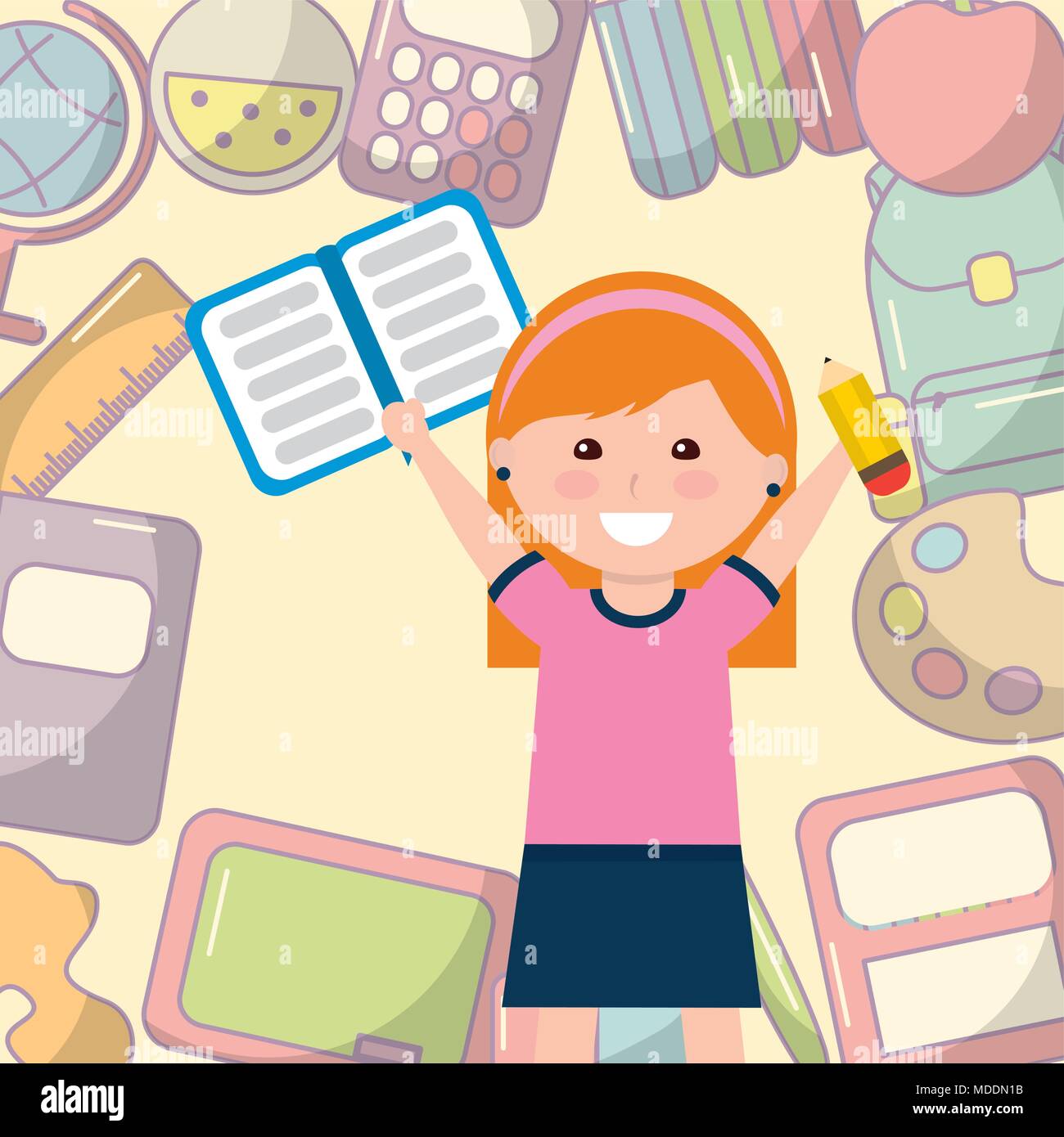 back to school design Stock Vector Image & Art - Alamy