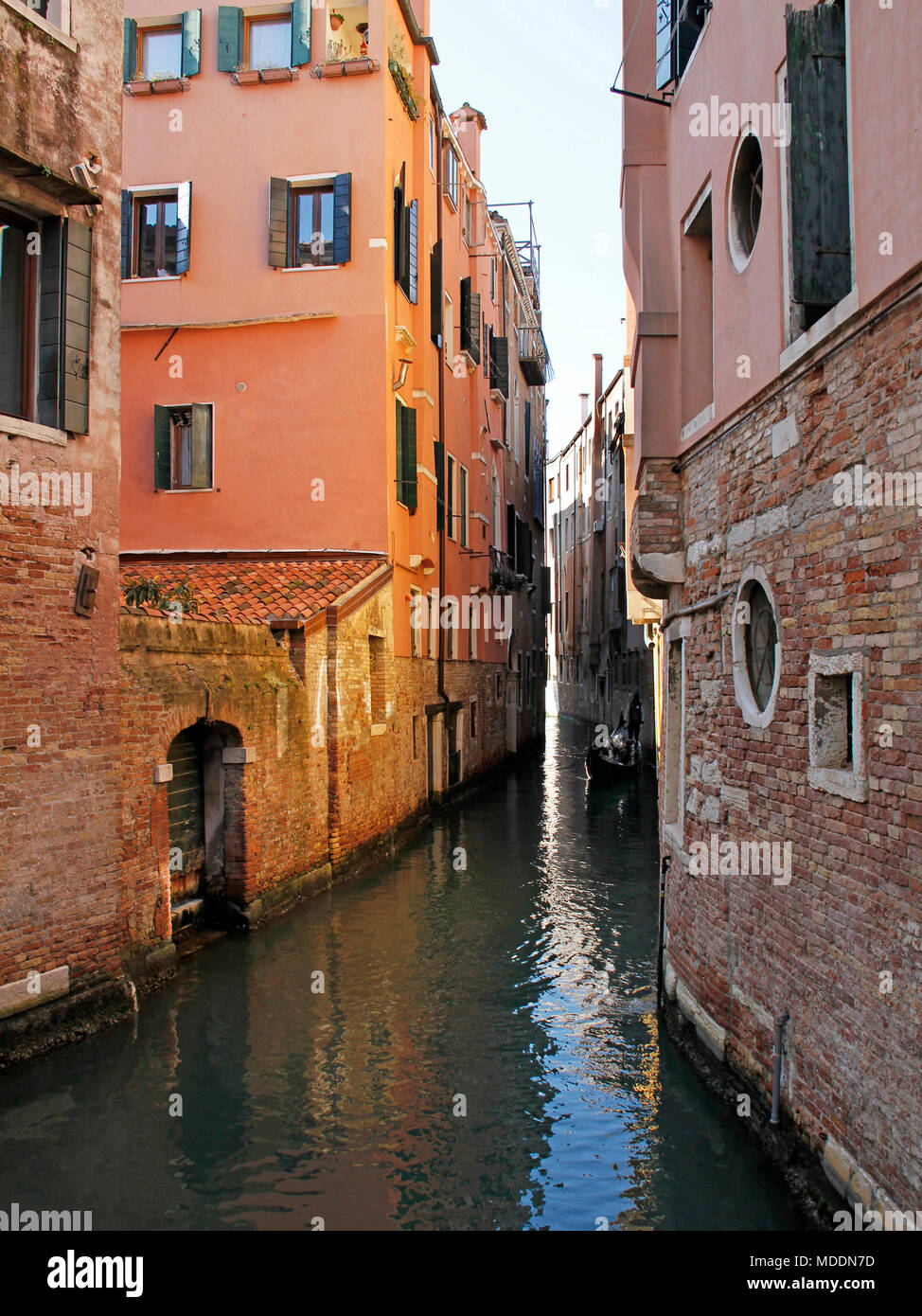 View on venetian canal hi-res stock photography and images - Alamy