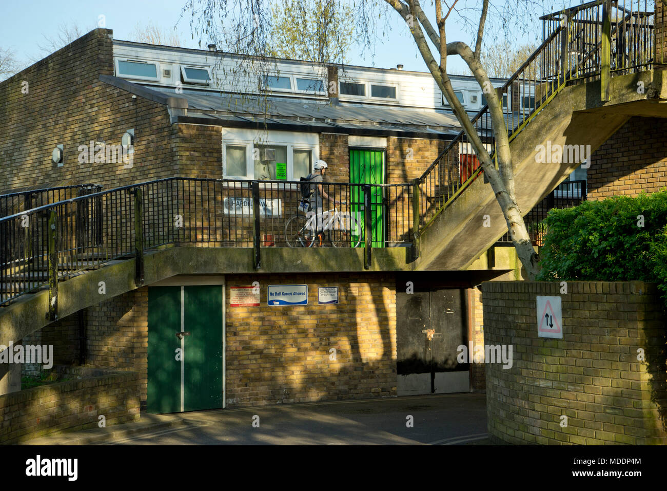 Cressingham Gardens lowrise council housing estate in Lambeth, south
