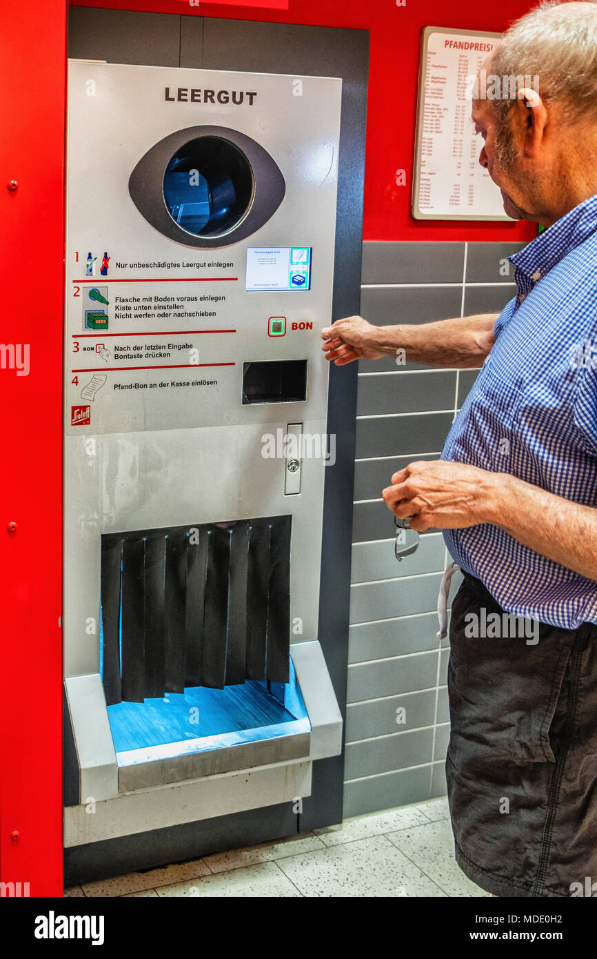 Living in Germany. Pfand system (bottles recycling). Extremely