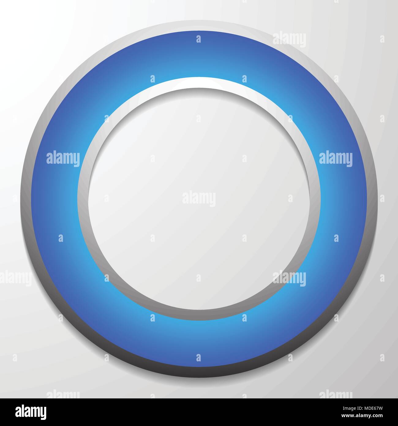Rounded button, tag, label with blank, empty space Stock Vector Image ...
