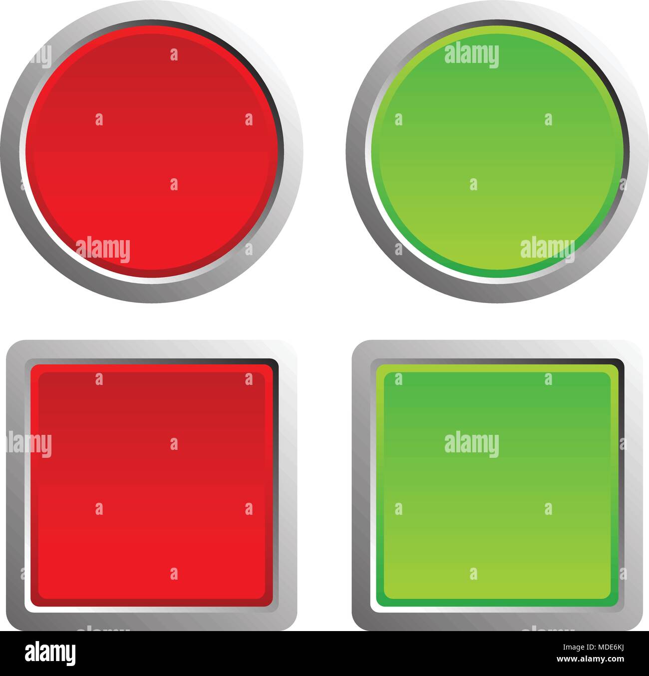 Rounded button, tag, label with blank, empty space Stock Vector Image ...