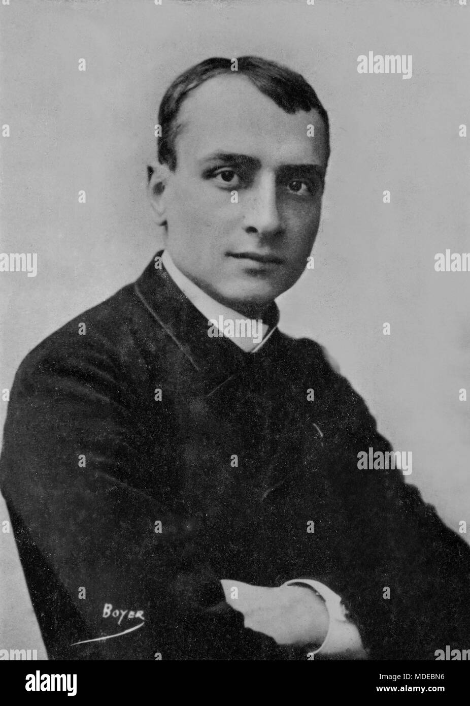 Portrait of the french artist Louis Pierre Leloir ( 1860 1909