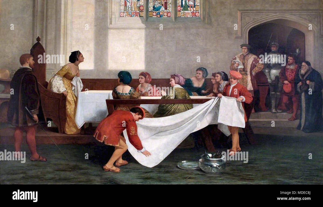 The arrest of anne boleyn hi-res stock photography and images - Alamy