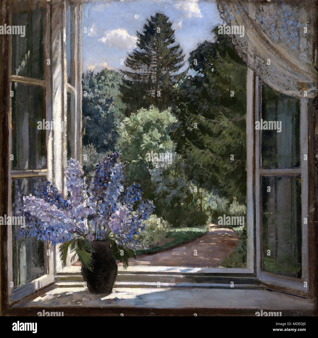 Zhukovsky Stanislav Yulianovich - View from a Window Stock Photo - Alamy