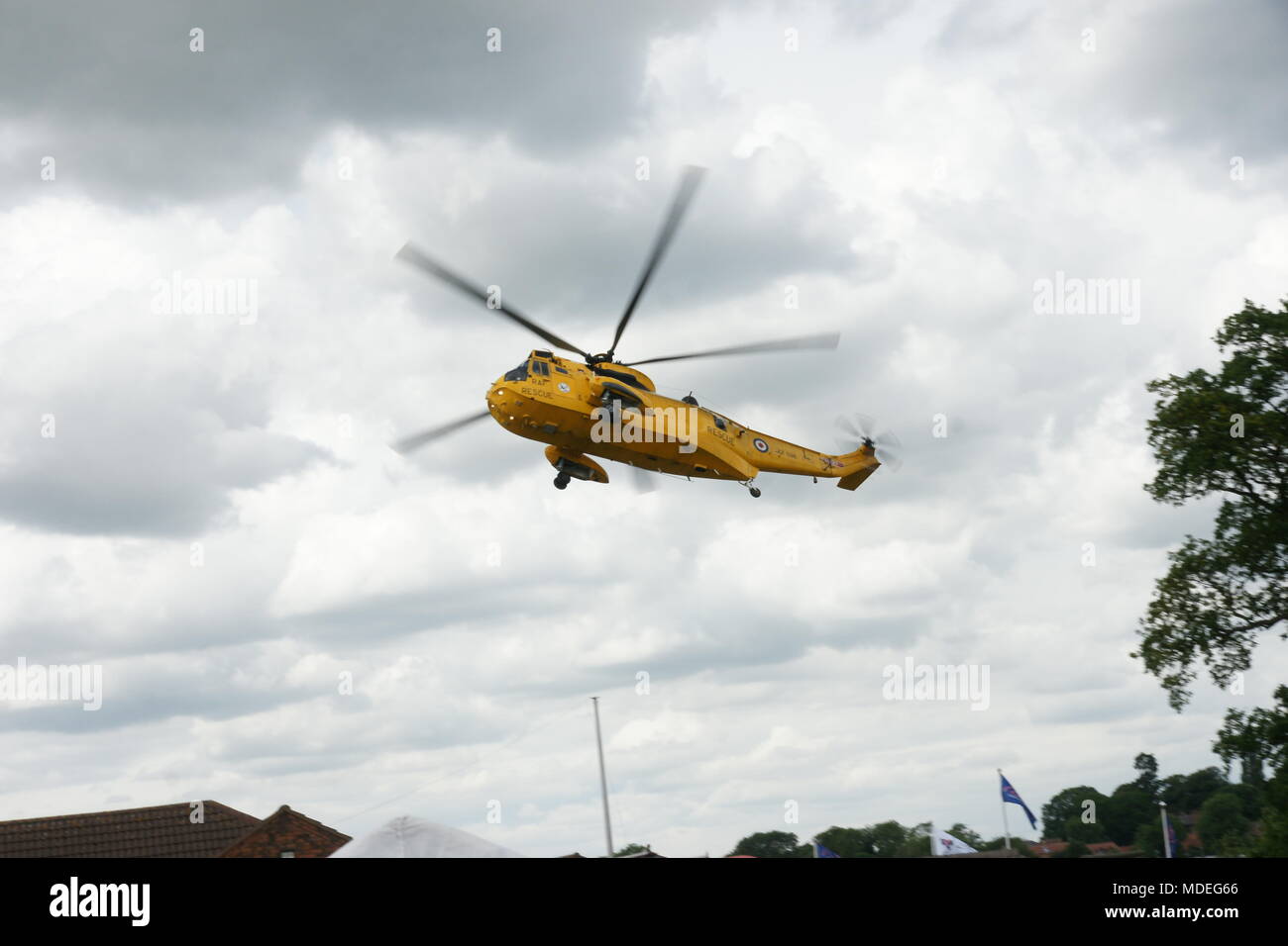 ASR Sea king Helicopter Stock Photo