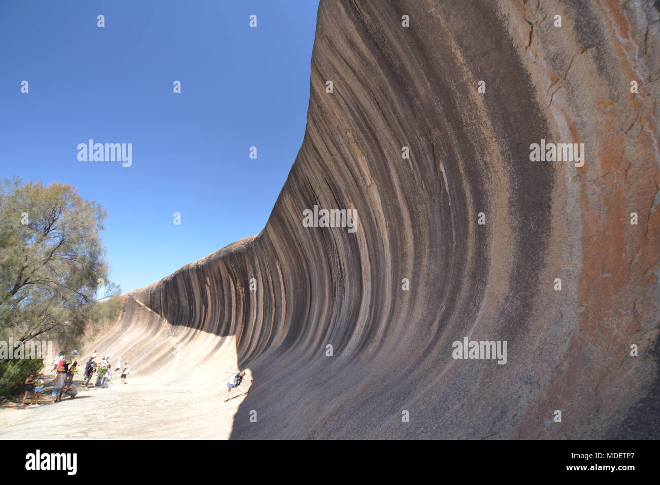 The Pinnacles schedule/Wave Rock Stock Photo - Alamy