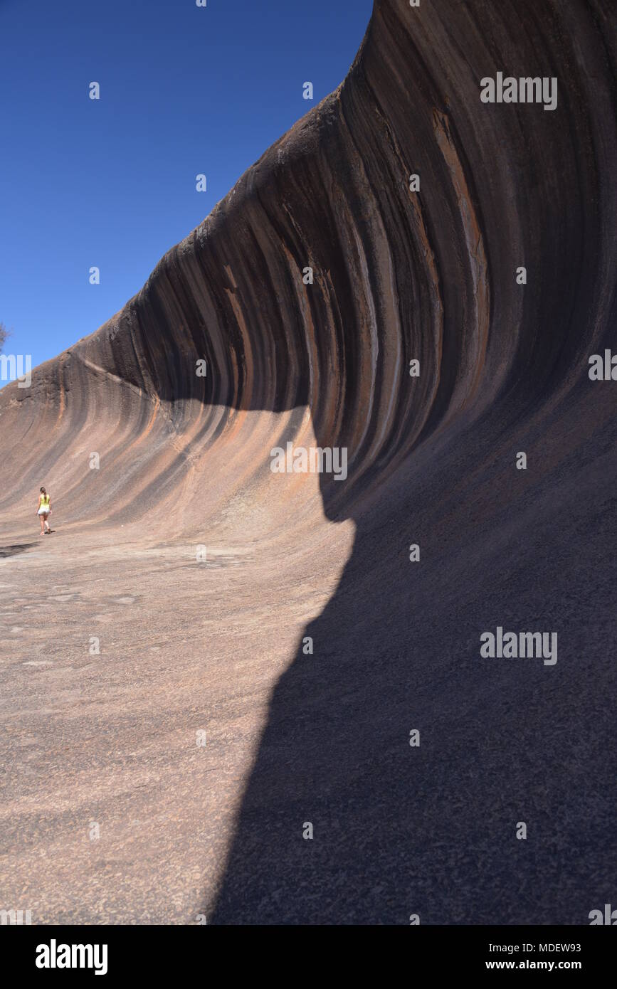The Pinnacles schedule/Wave Rock Stock Photo - Alamy