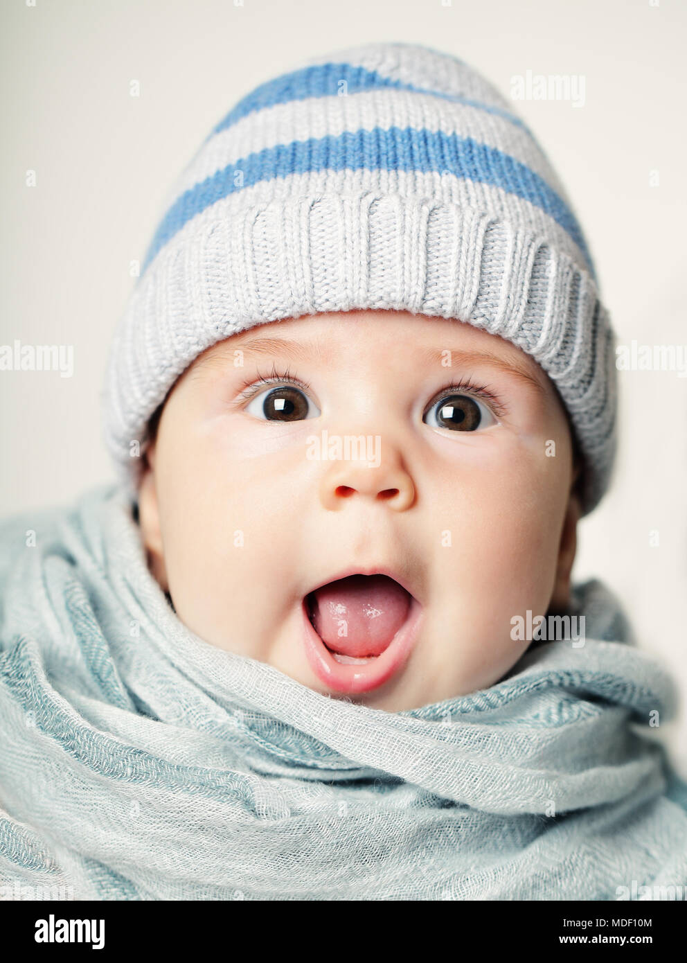 Cute Baby. Small Baby, 6 months Stock Photo Alamy