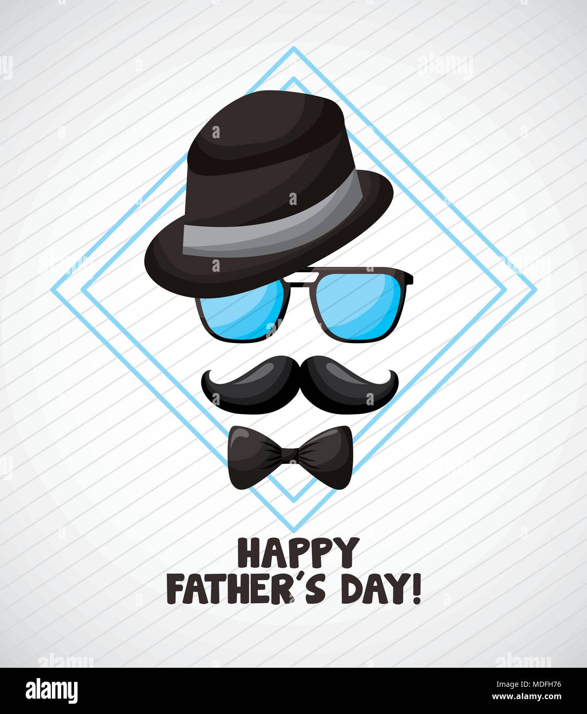 happy fathers day Stock Vector Image & Art - Alamy