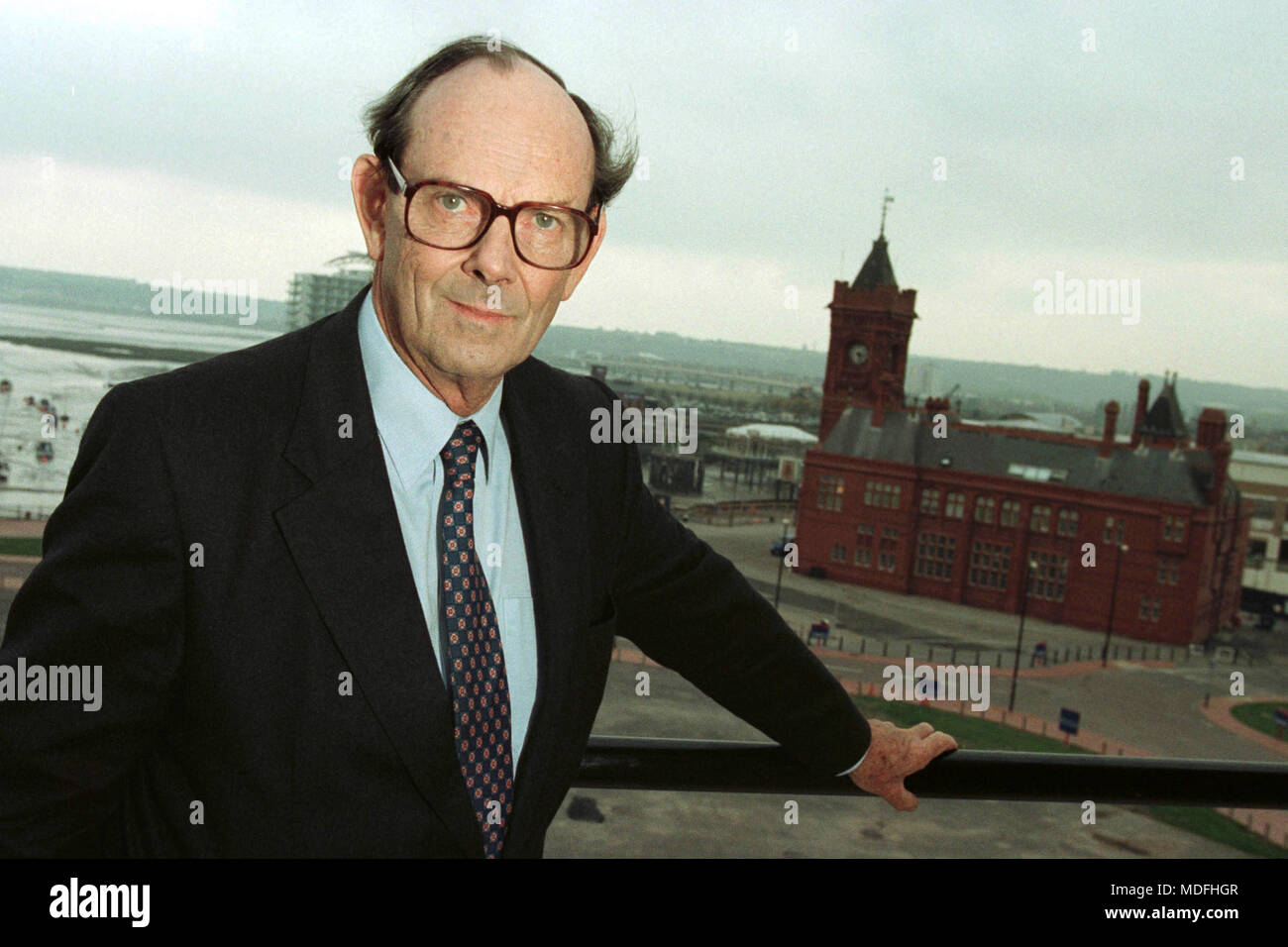 Nicholas Edwards, Lord Crickhowell born 25 February 1934 died 17 March 2018, Conservative Party politician and former Secretary of State for Wales. Stock Photo