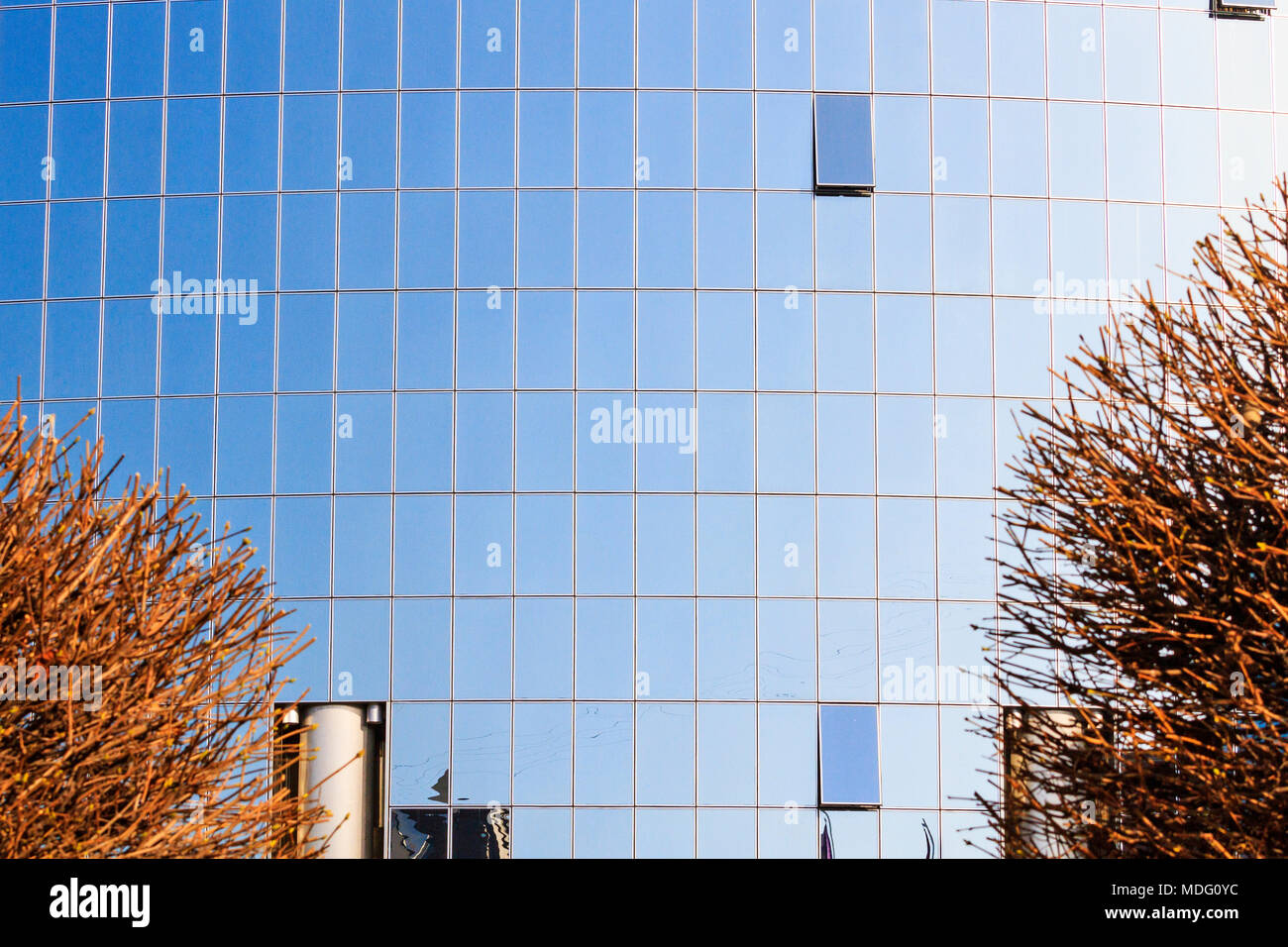 modern hotel made of glass, business, new technology Stock Photo - Alamy