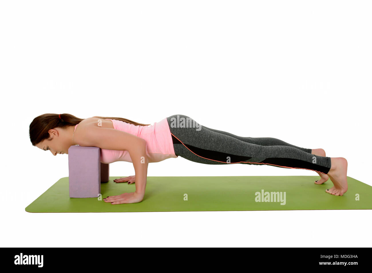 Chaturanga Dandasana -Four-Limbed Staff Pose variation with yoga,  chaturanga 