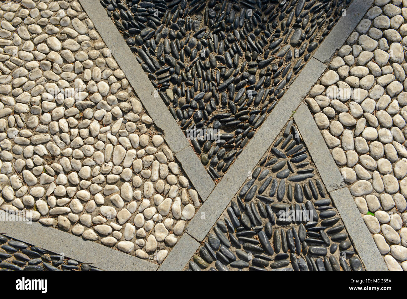 Pebble pebbles path pavement hires stock photography and images Alamy