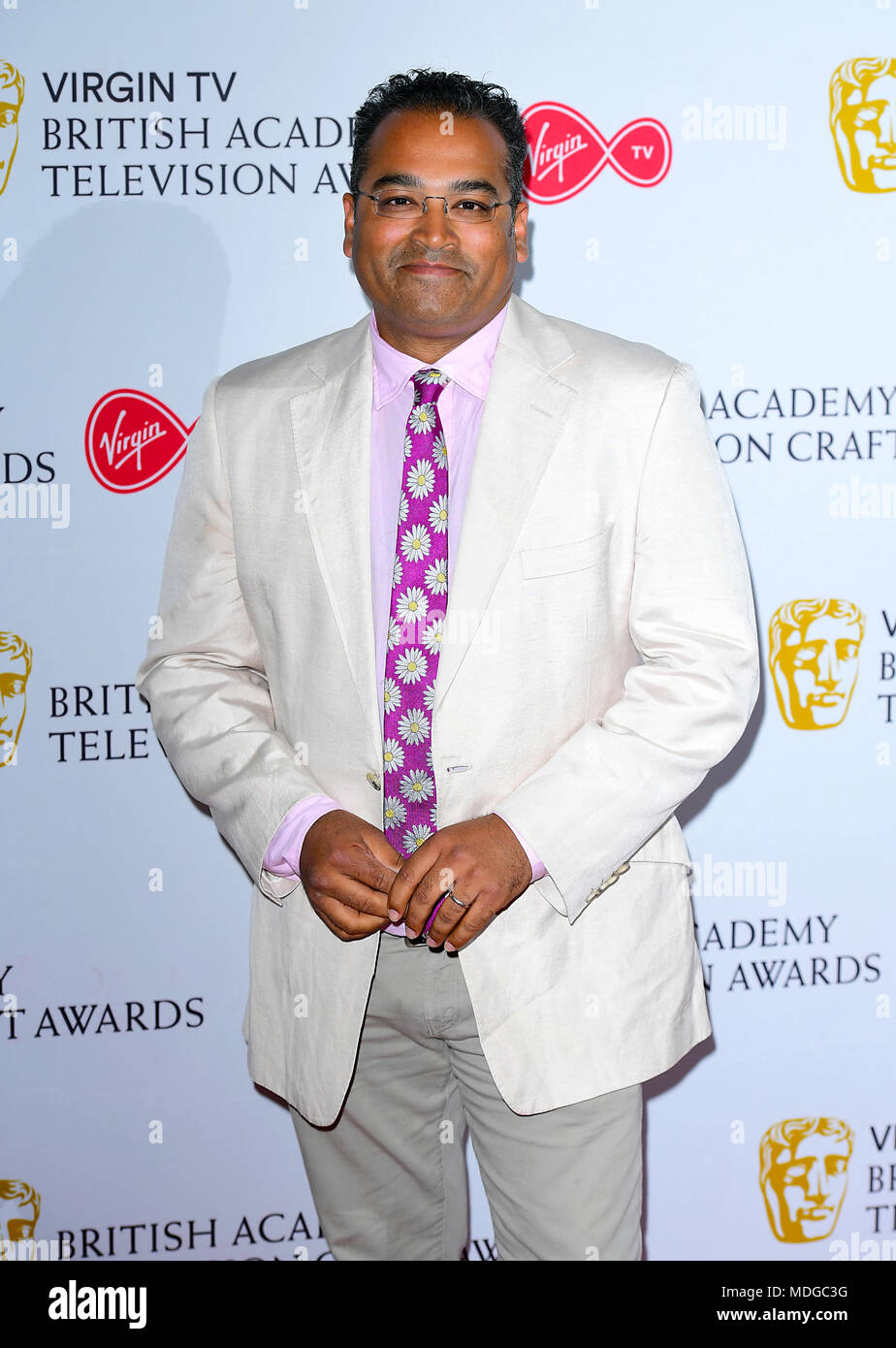 Krishnan Guru Murthy Attending Virgin British Academy Television Hi-res ...