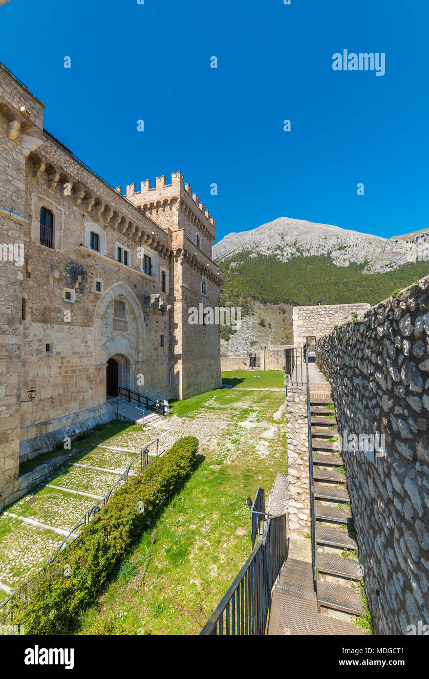 Celano, Italy - A mountain town in province of L’Aquila, Abruzzo region