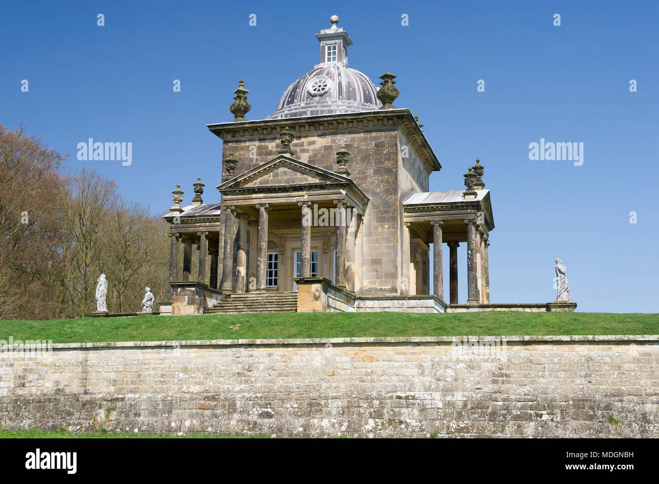 The Temple Of The Four Winds in the grounds of Castle Howard in North