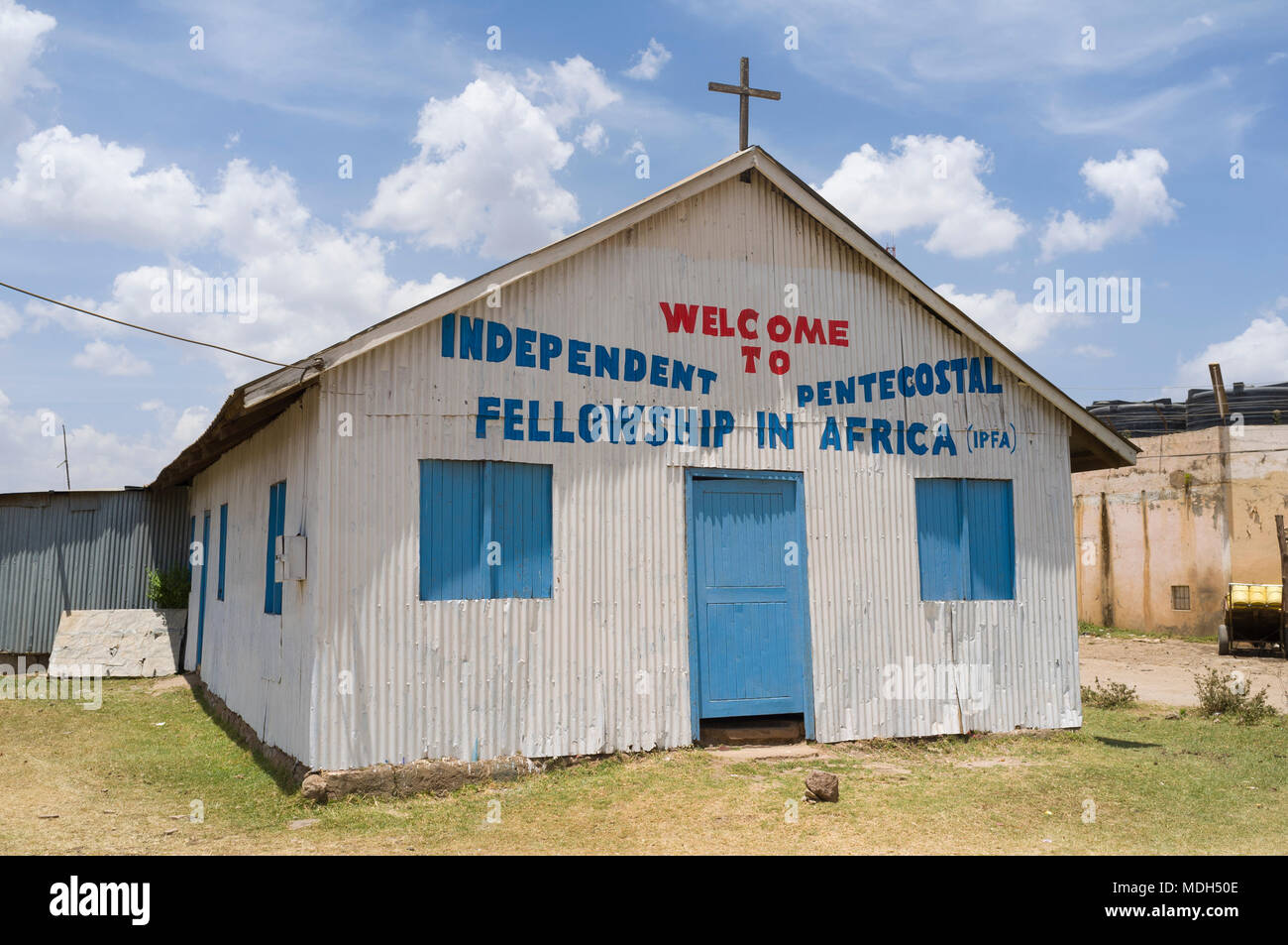 Independent Pentecostal Fellowship in Africa Church, Ngong Road, Nairobi, Kenya Stock Photo