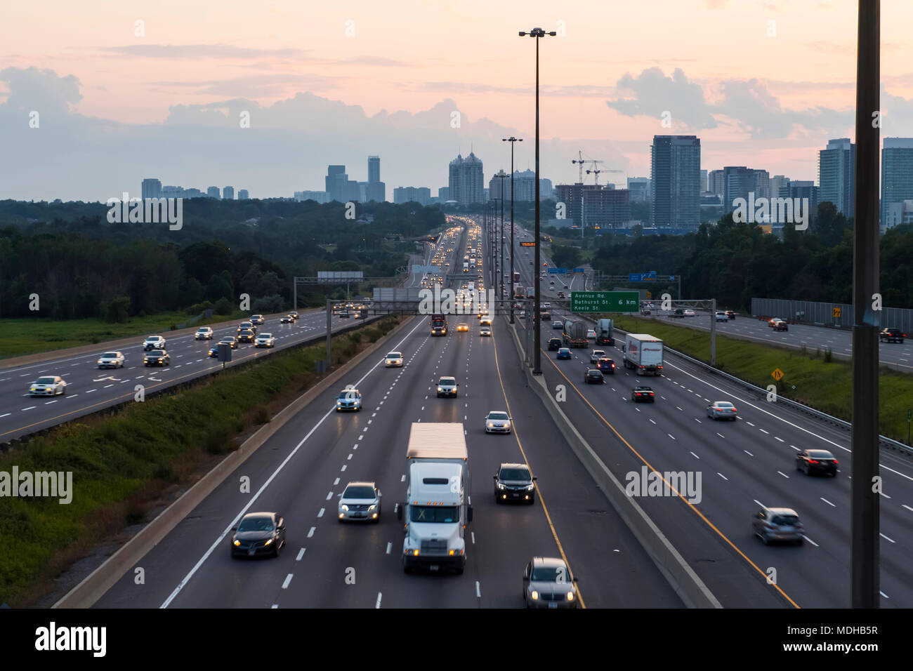 Highway 401 Canada High Resolution Stock Photography and Images Alamy