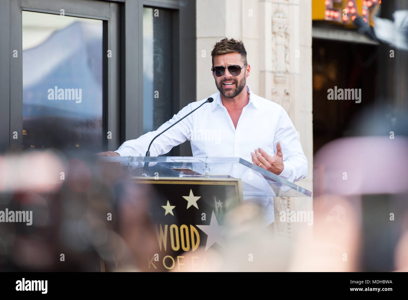 Celebrities ricky martin hi res stock photography and images Alamy