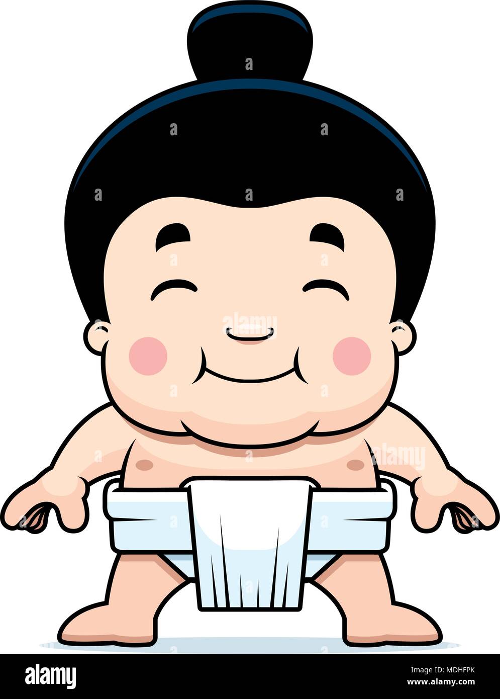 Cartoon Baby Sumo Wrestler - Goimages Garden