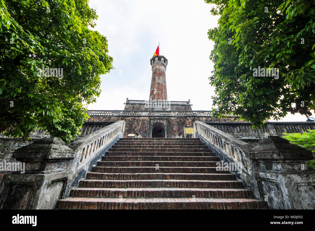 Hanoi Flag Tower by the Imperial Citadel of Thang Long; Hanoi, Hanoi ...