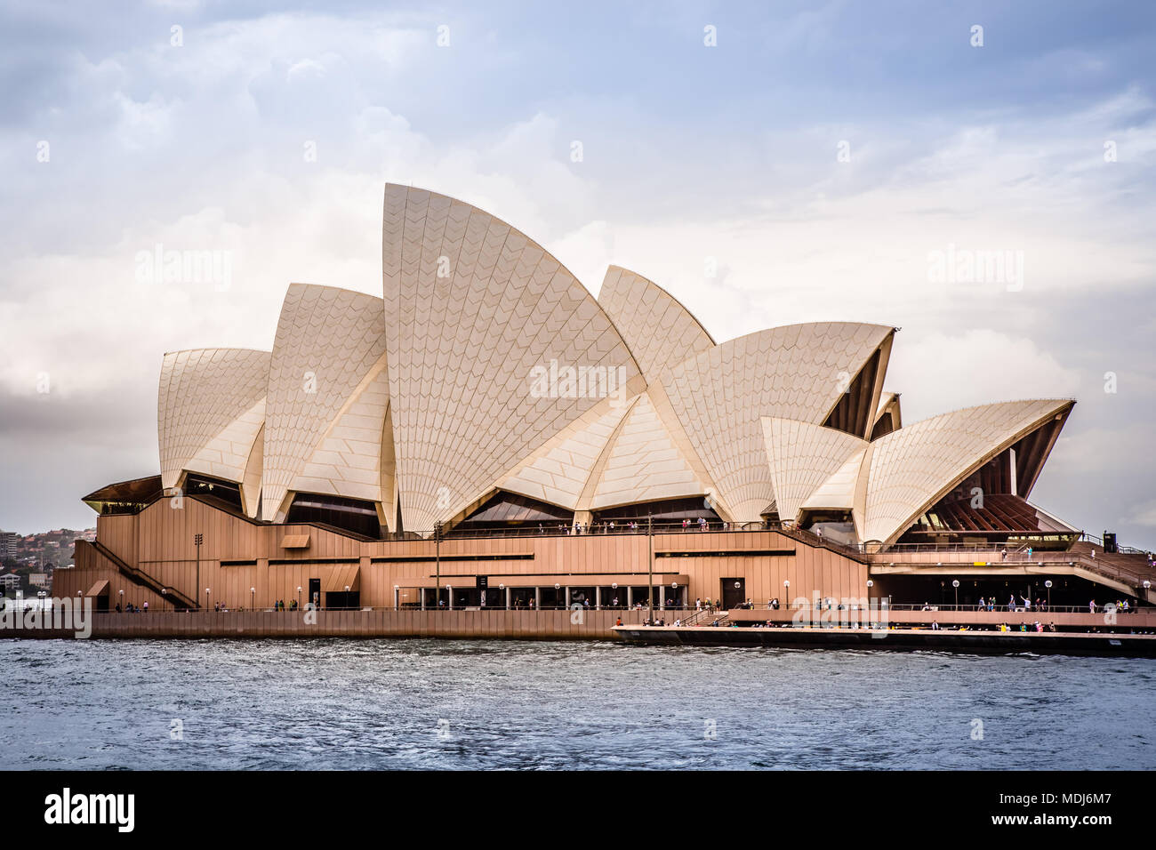 Sydney Opera House, UNESCO World Heritage Site, Sydney, New South Wales, Australia Stock Photo