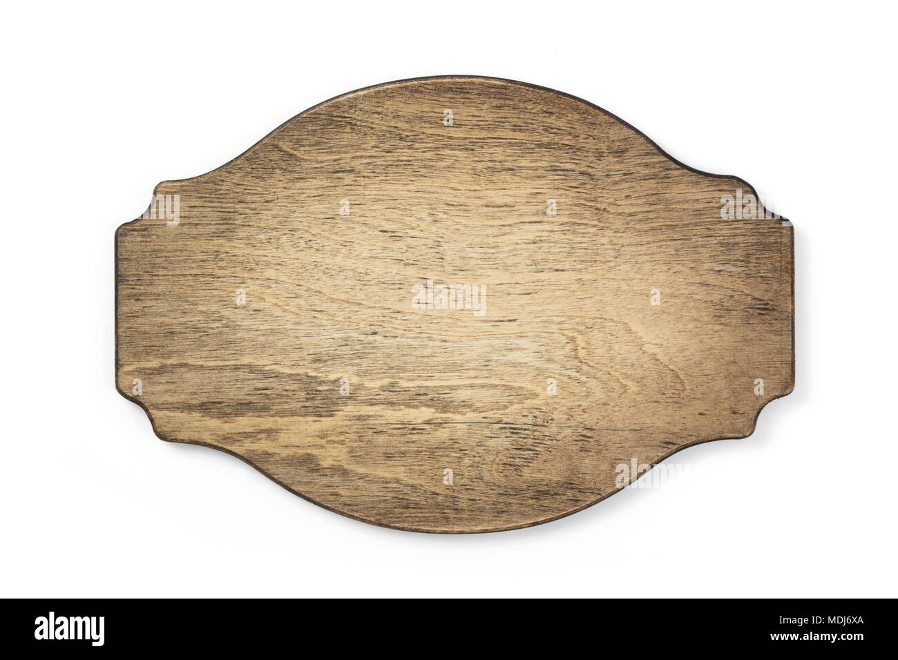 wooden sign board isolated on white background Stock Photo - Alamy