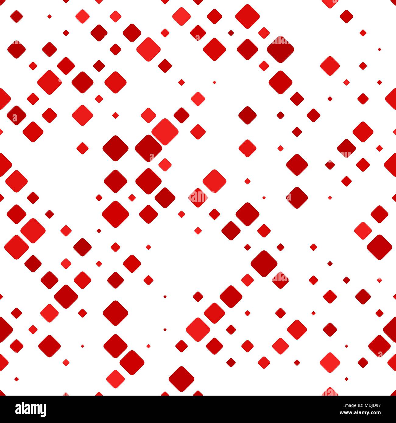 Geometrical diagonal square pattern background Stock Vector