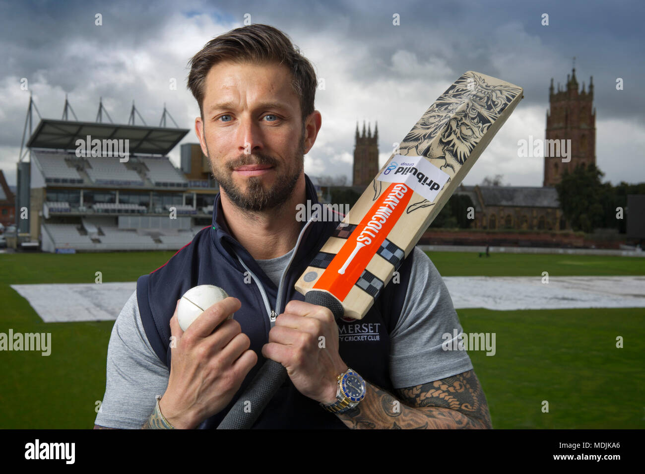 Taunton cricket ground hires stock photography and images Alamy